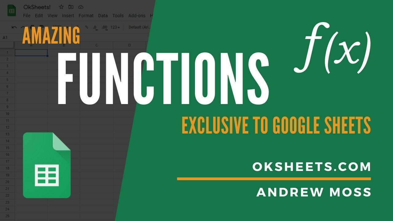 20 Amazing Google Sheet Functions You Won’t Find in Microsoft Excel