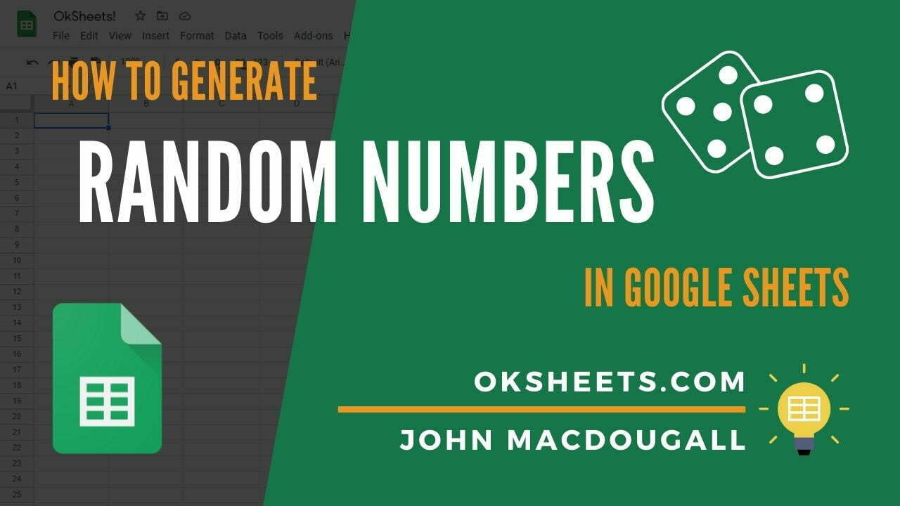5 Ways to Create Random Numbers in Google Sheets