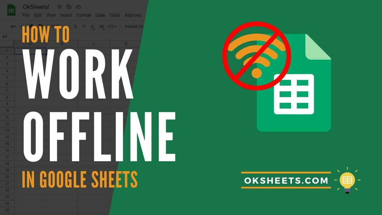 How to Use Google Sheets Offline