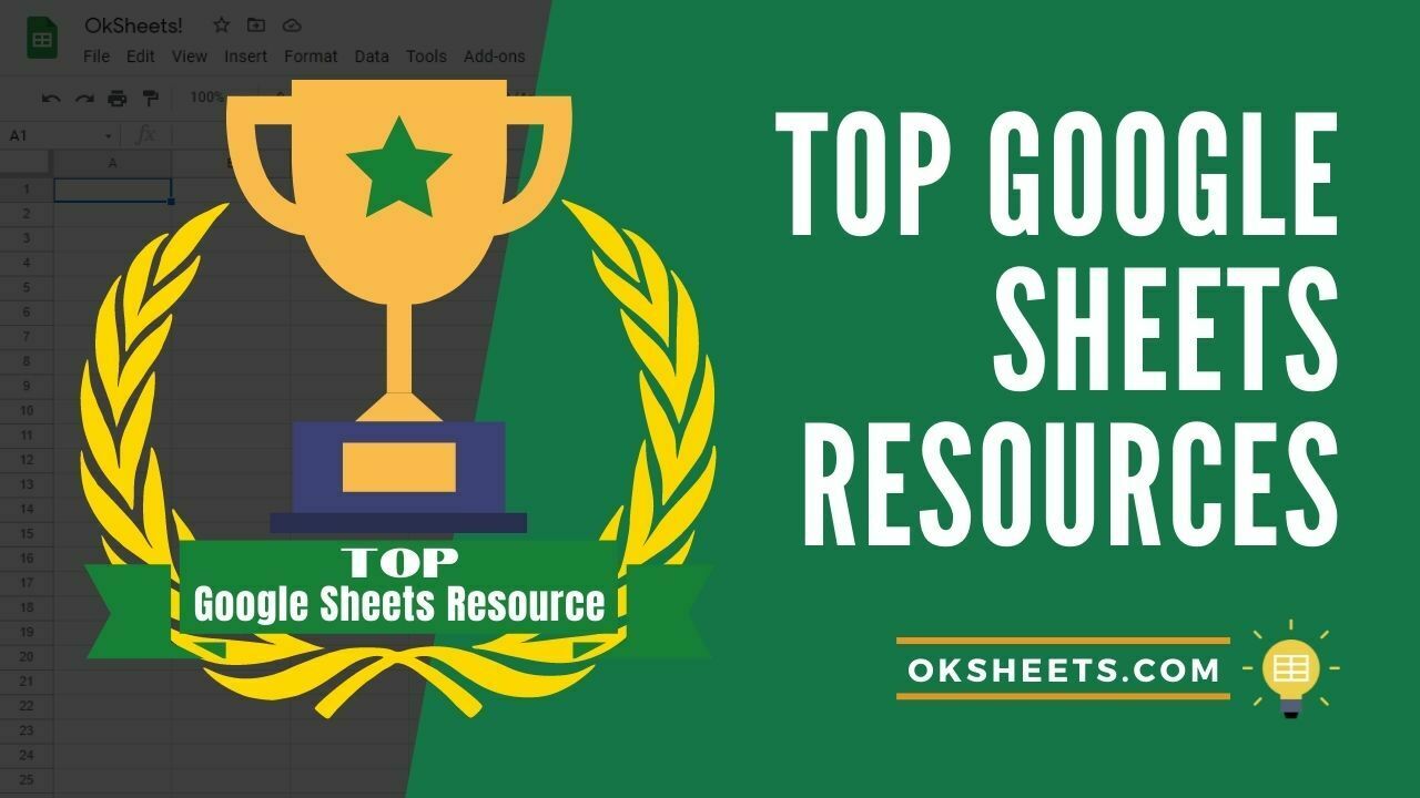 The Top Google Sheets Resources You Need to Know About